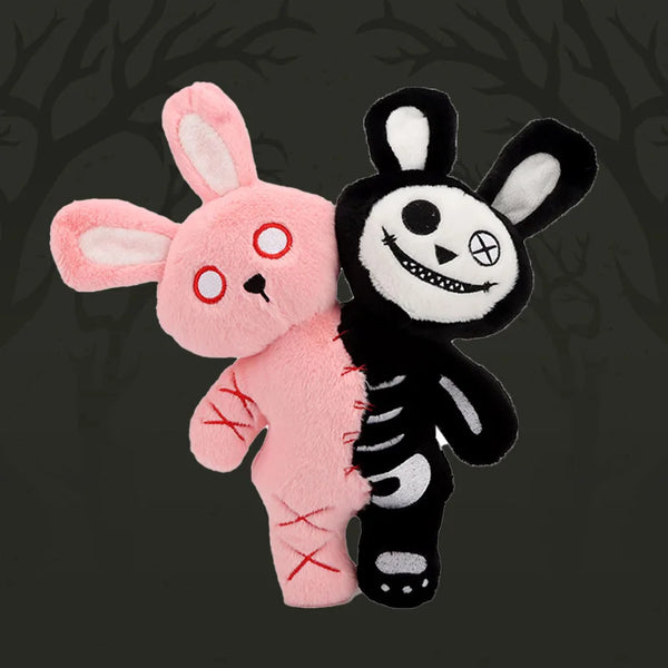 Double-Headed Skull Rabbit Plush
